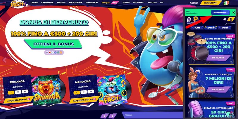 Mr Pacho Casino - Ein Online Casino für deutsche Spieler - overview